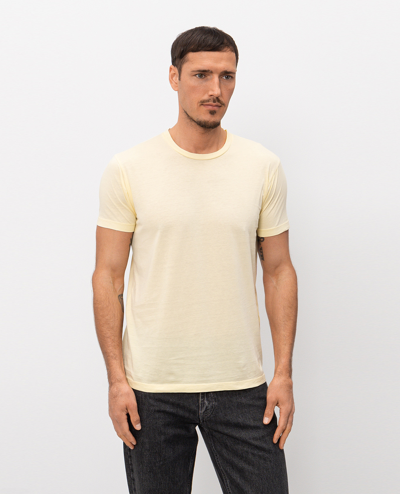 Yellow silk t-shirt Tom Ford 2