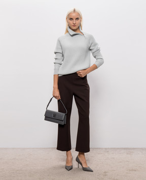 Allude Wool and cashmere sweater with zipper 26517621