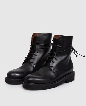 Marsell Parrucca black leather boots MW2952P023