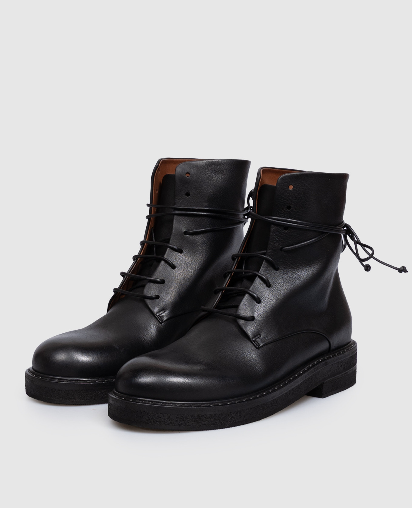 Parrucca black leather boots Marsell 2