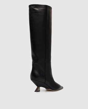 Benedetta Boroli Ashley black leather boots ASHLEY