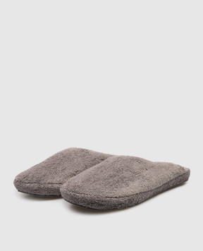 Hamam Grey terry slippers PERA PERASLIPPERSFORHIM