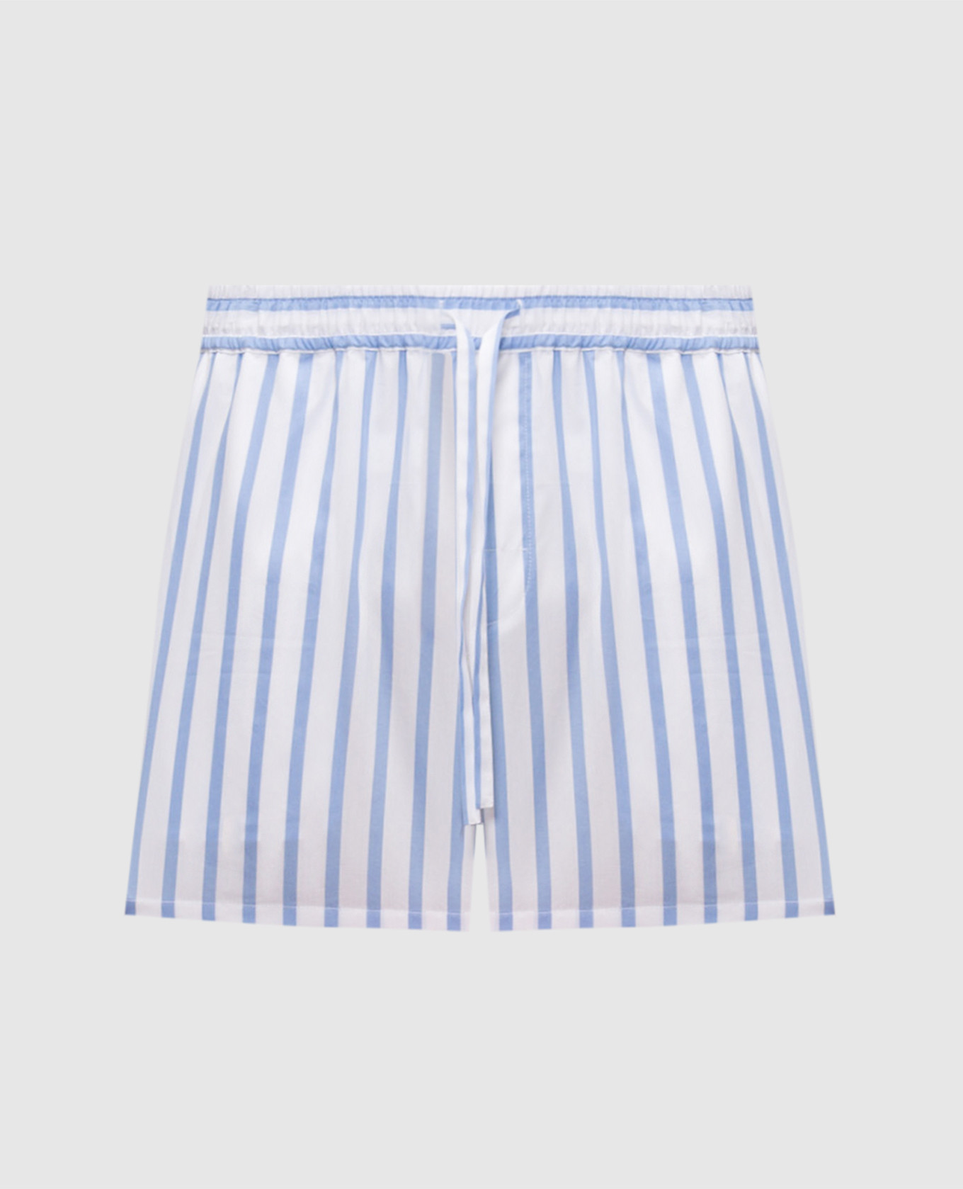 White striped shorts