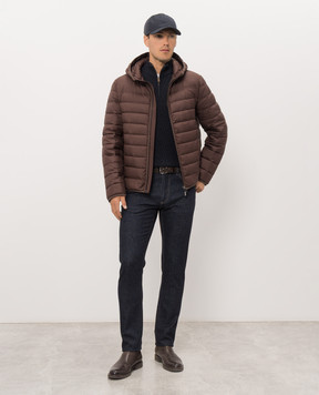 MooRER TERNI blue wool and cashmere jumper TERNIDOB