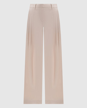 Simkhai Beige Ramsey linen pants 3264037LE
