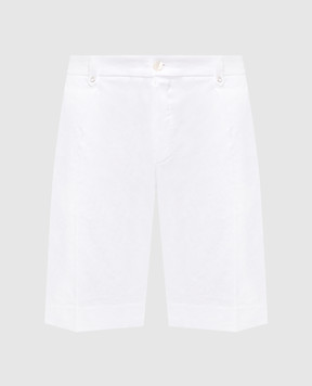 Stefano Ricci White linen shorts M1T6100180LCTL1U