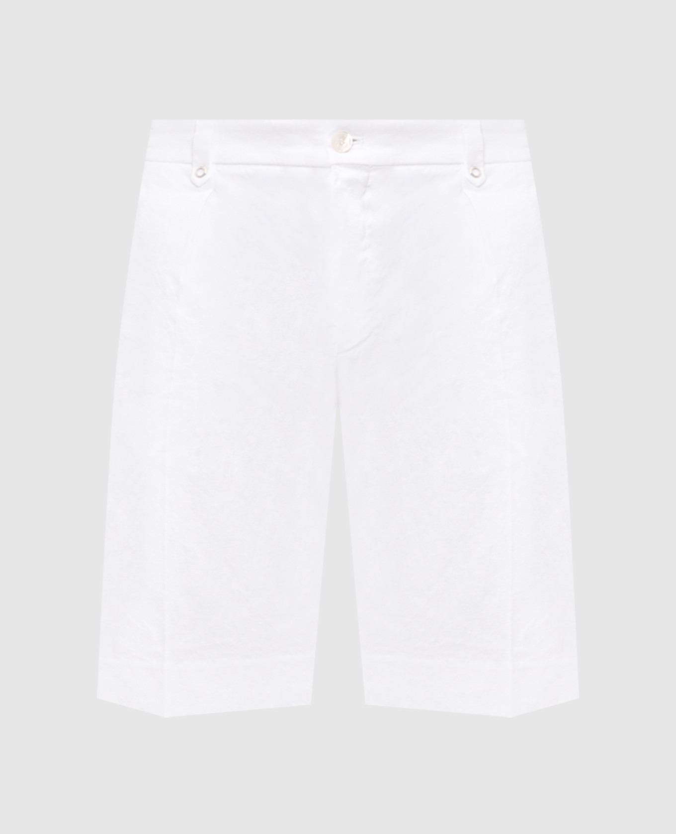 

White linen shorts Stefano Ricci