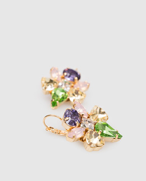 Dolman Bijoux Farfalla earrings with crystals 17192