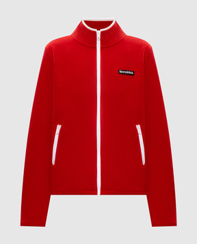 Sporty & Rich Ezia red sports jacket ST09085300RE33