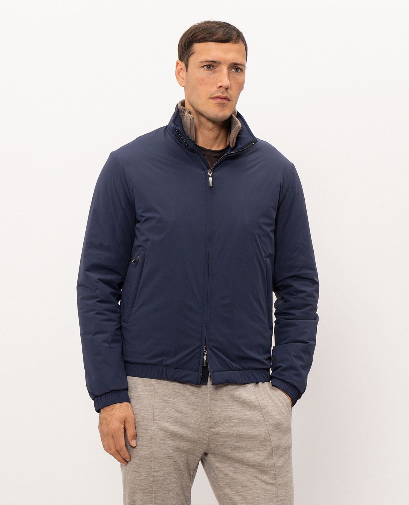 Blue jacket Doriani Cashmere 3