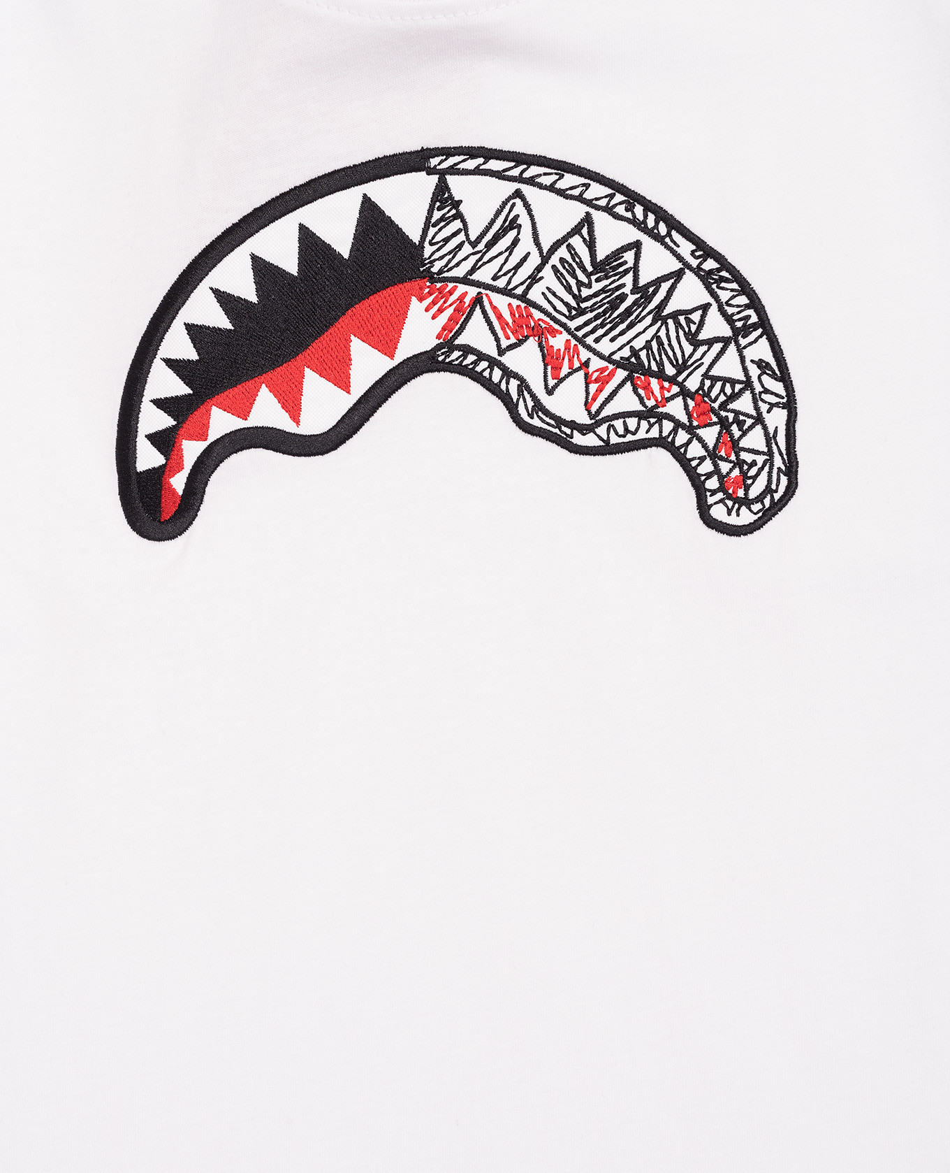 

Children's white Sketch Shark T-shirt Sprayground