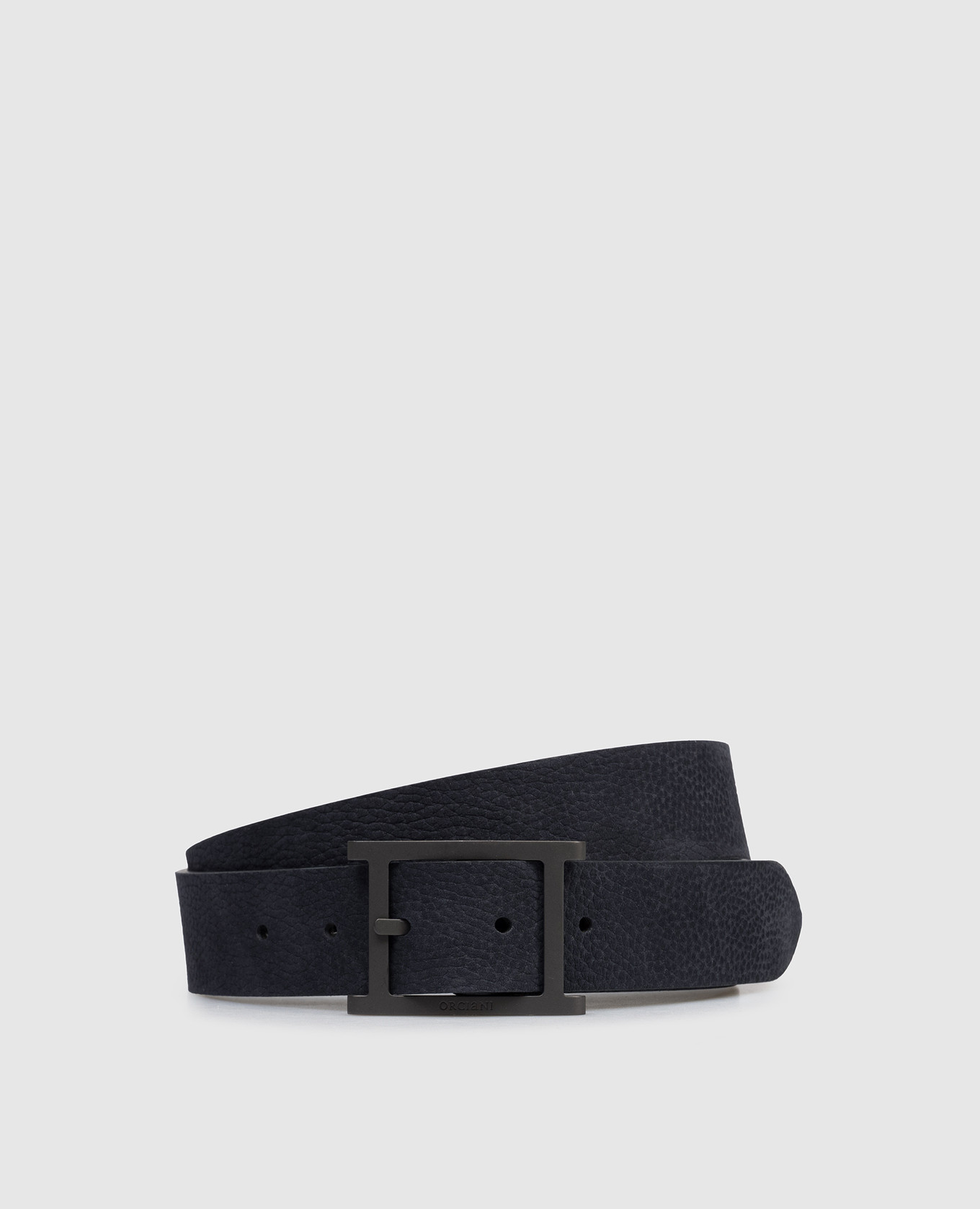 Reversible nubuck belt