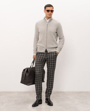 Cashmere&Whiskey Gray cardigan 50706