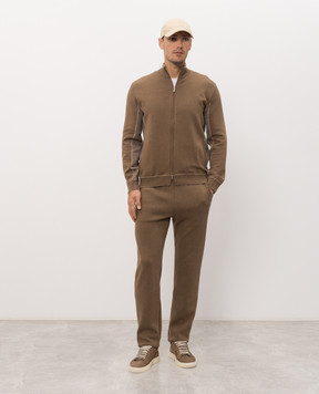 Bertolo Cashmere Brown tracksuit 9026330025859026340025