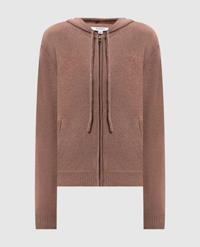 Sporty & Rich Beige cashmere and wool sports jacket CA00283327BE02