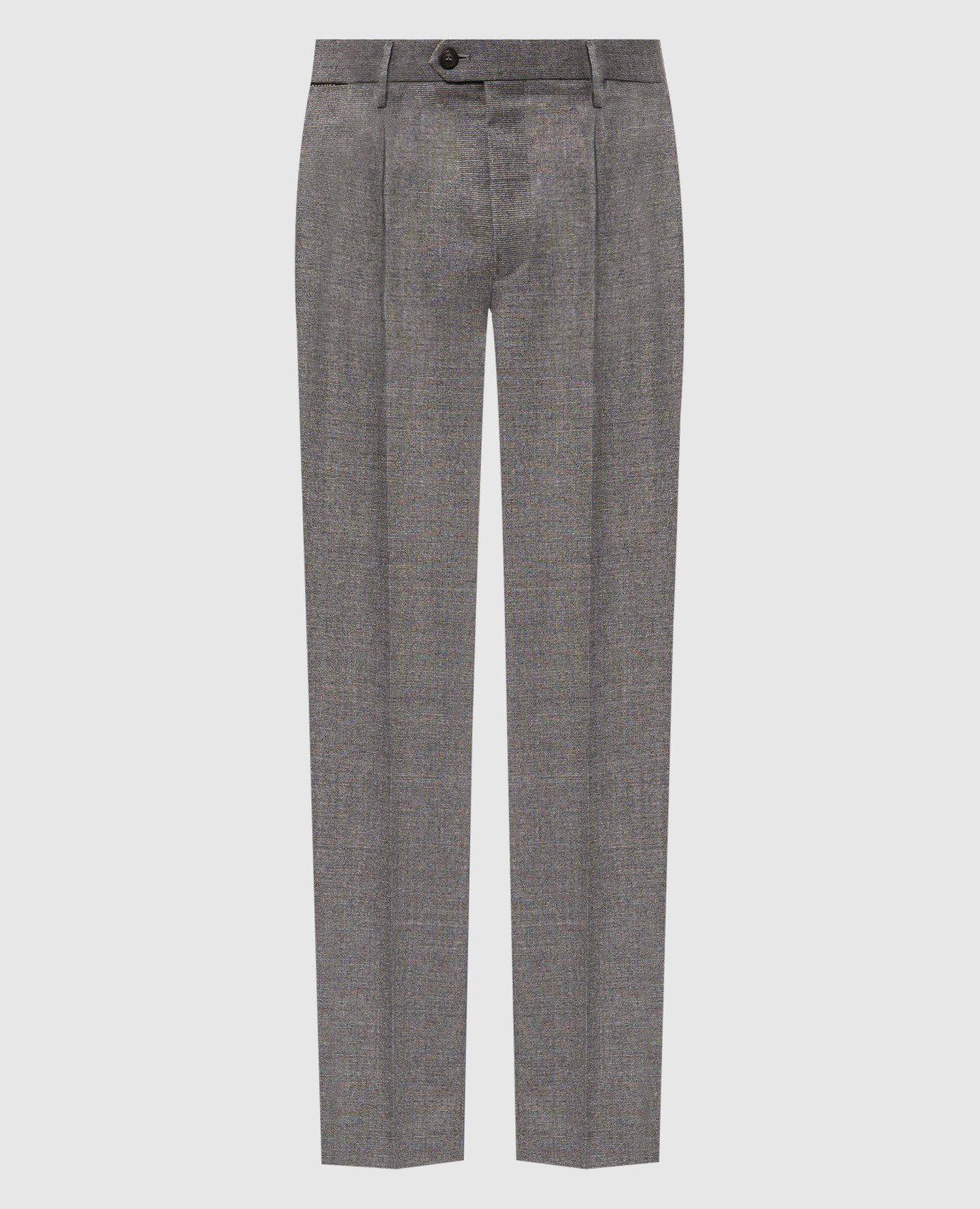 Gray wool pants