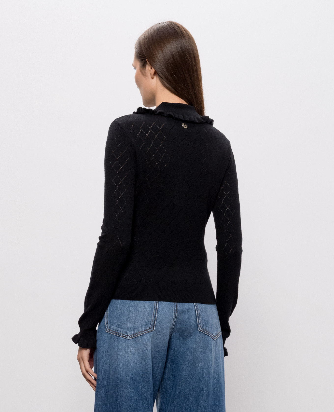 Black polo Twinset 4