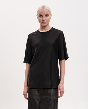 Ami Paris Black T-shirt FTP828VI0053