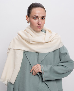 Toteme Beige wool scarf 252WSC0079FB0421