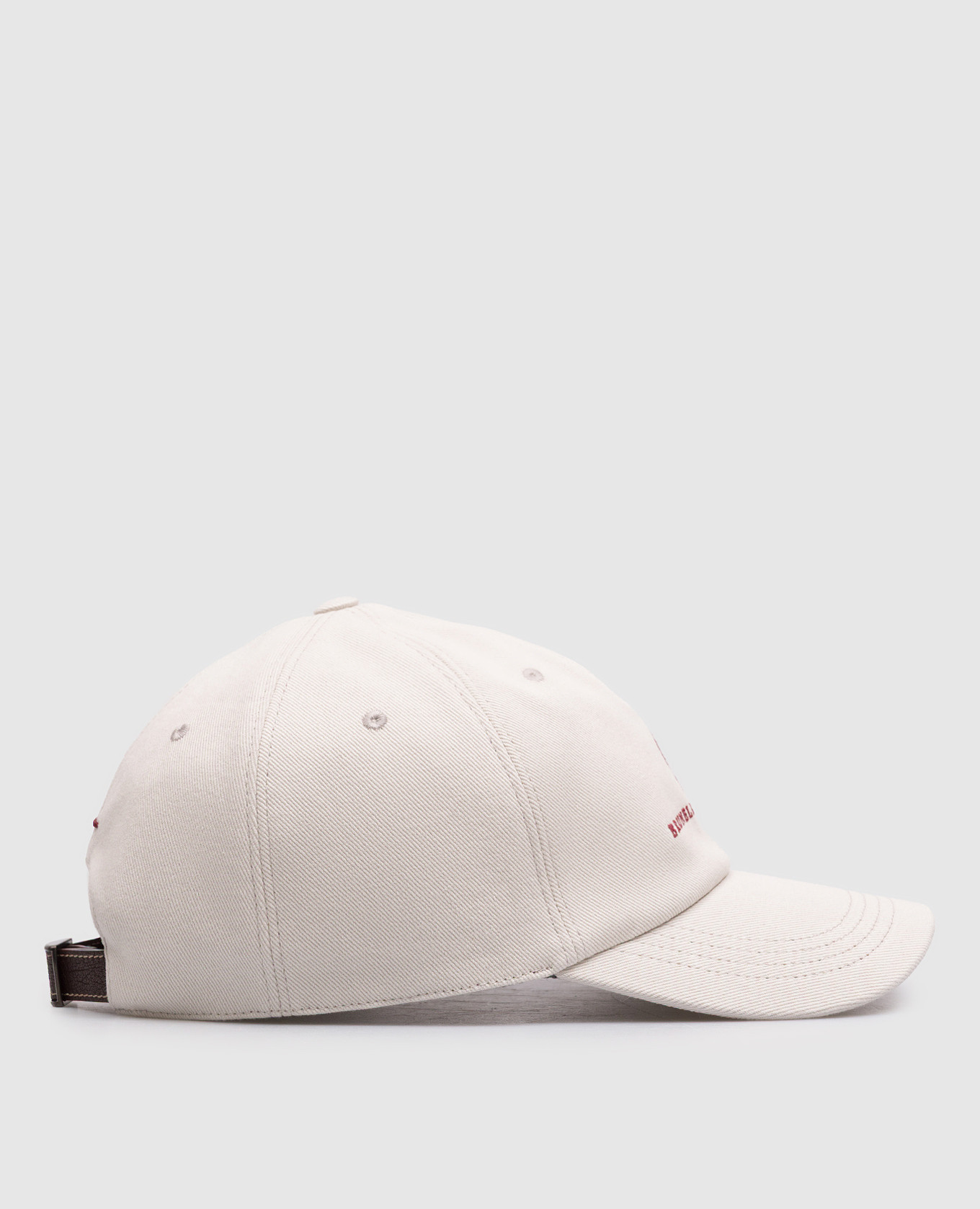 

Beige cap with logo Brunello Cucinelli