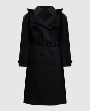 Dolce&Gabbana Black trench coat F0X2ATGDEBL