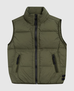 Stone Island Children's green down vest L2S16G100001S002814