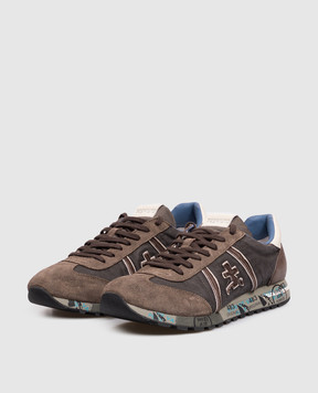 Premiata Brown combination sneakers LUCY LUCY