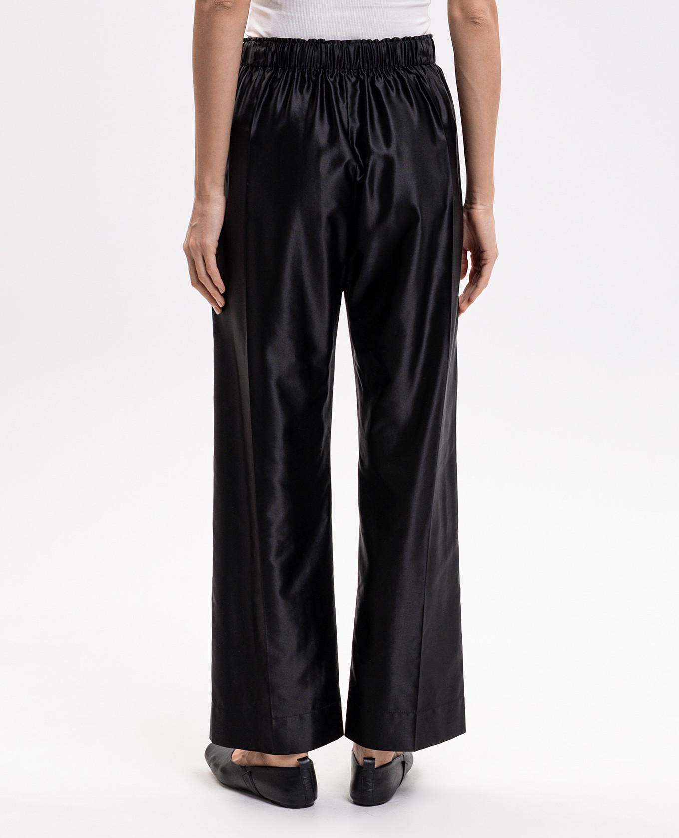 Black silk pants Carven 4