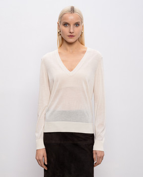 Loulou de Saison Ivory cashmere pullover JULIO JULIOLDS