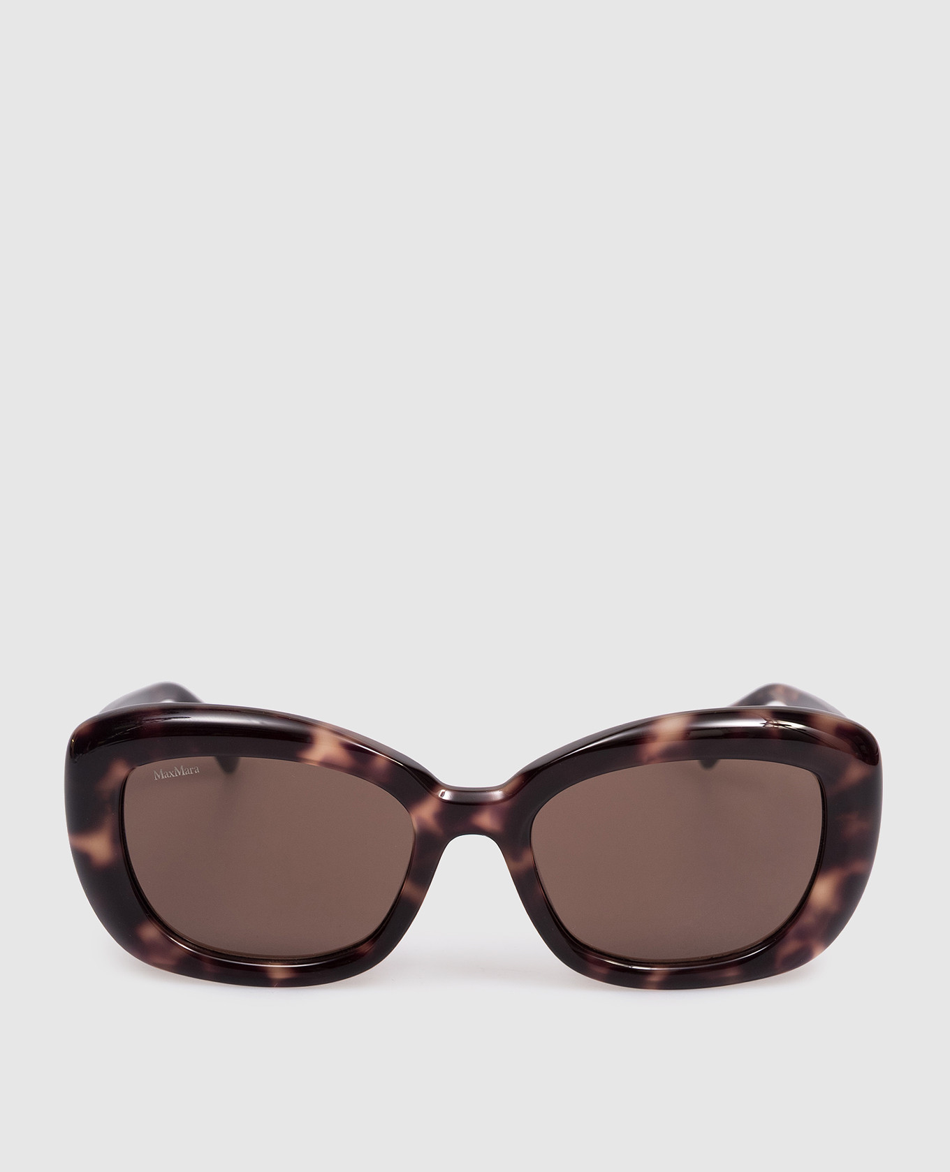 

UNNO brown sunglasses with logo engraving Max Mara