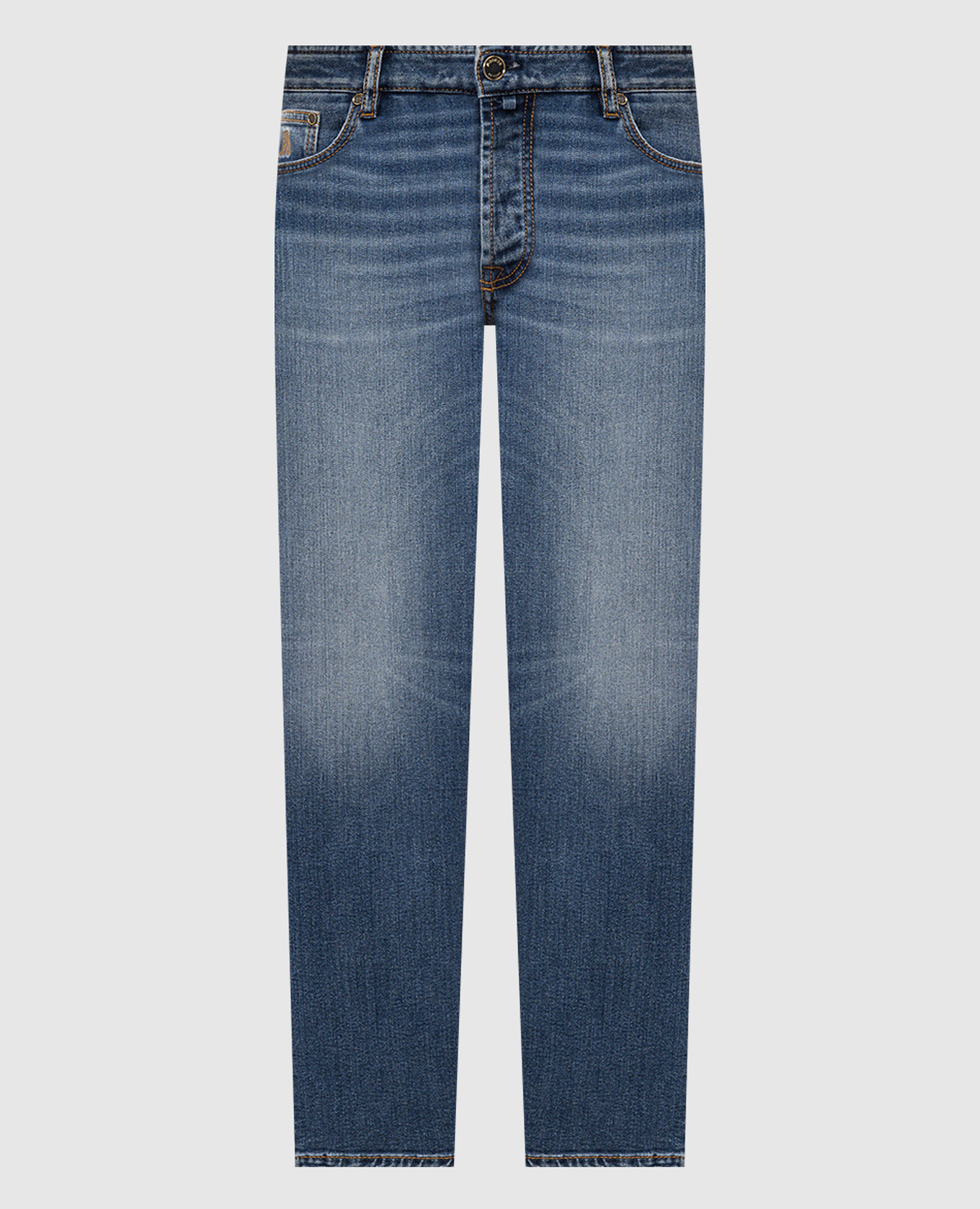 PAVEL blue jeans with a worn effect