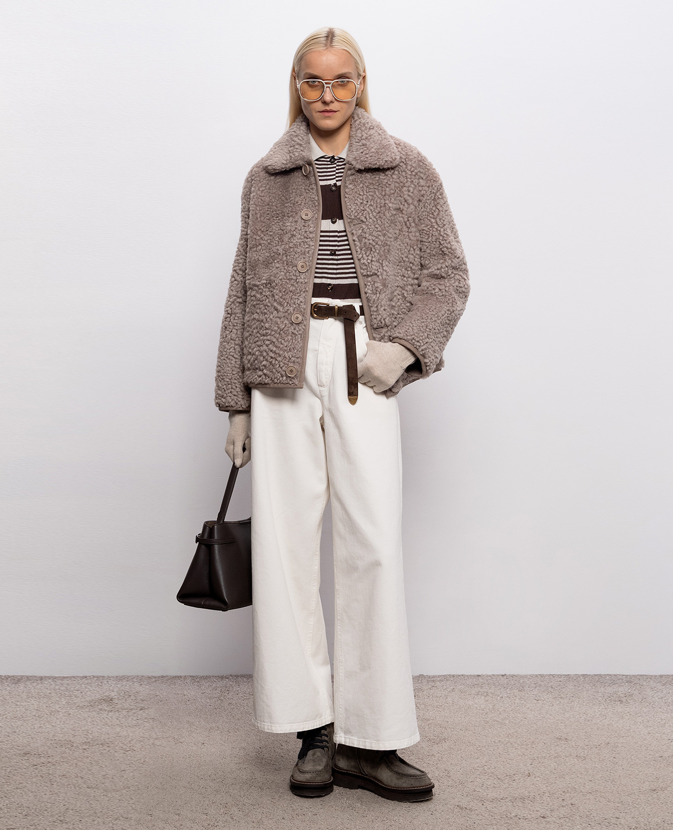 Striped cashmere and silk cardigan Brunello Cucinelli 2