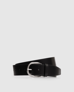 Ann Demeulemeester Ranja black leather belt with pendants B0014369LT128