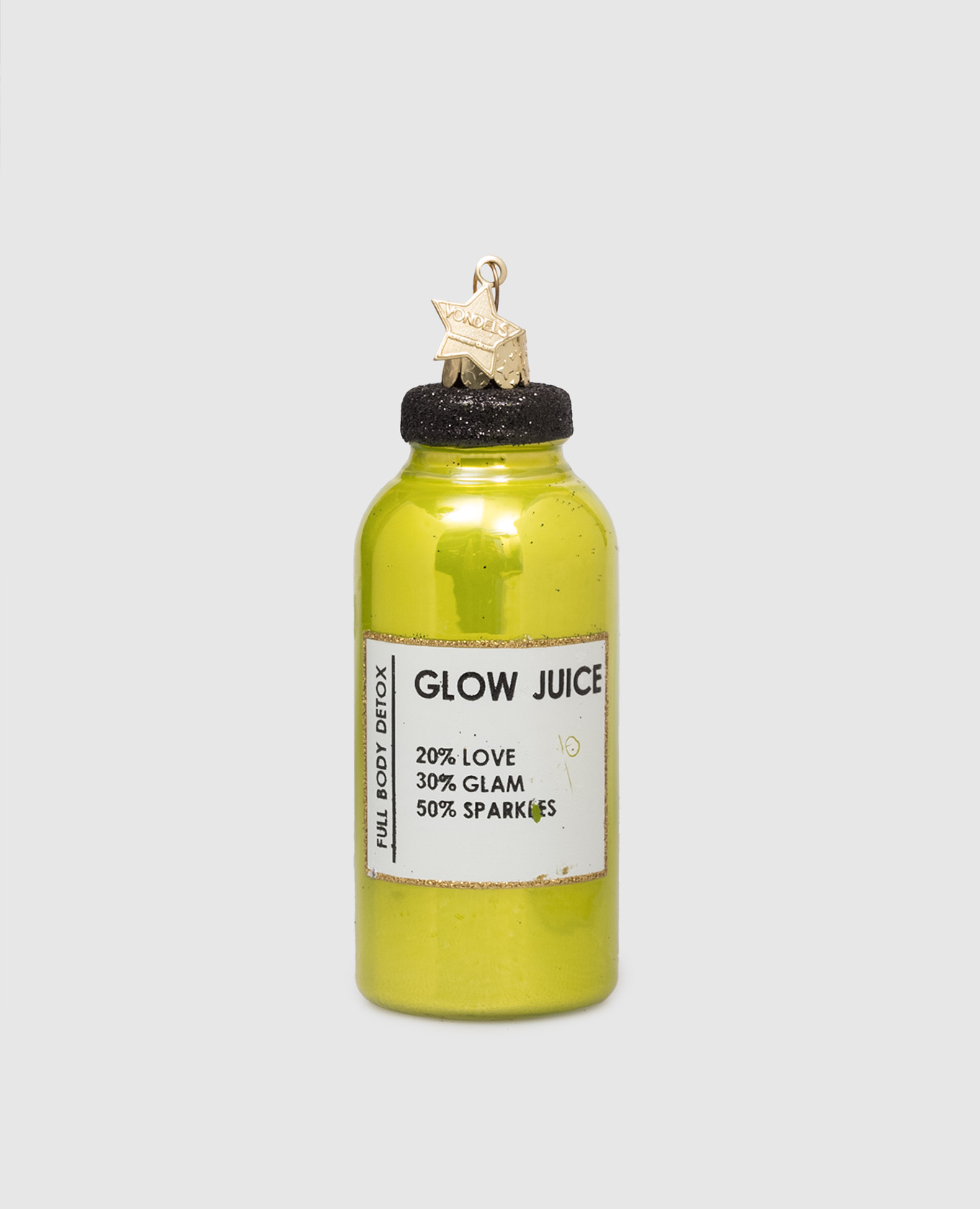 

Green Christmas tree toy Bottle Vondels