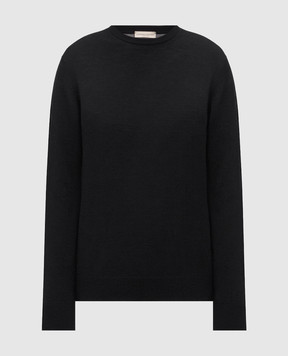Cashmere&Whiskey Black wool jumper MU8121318541R