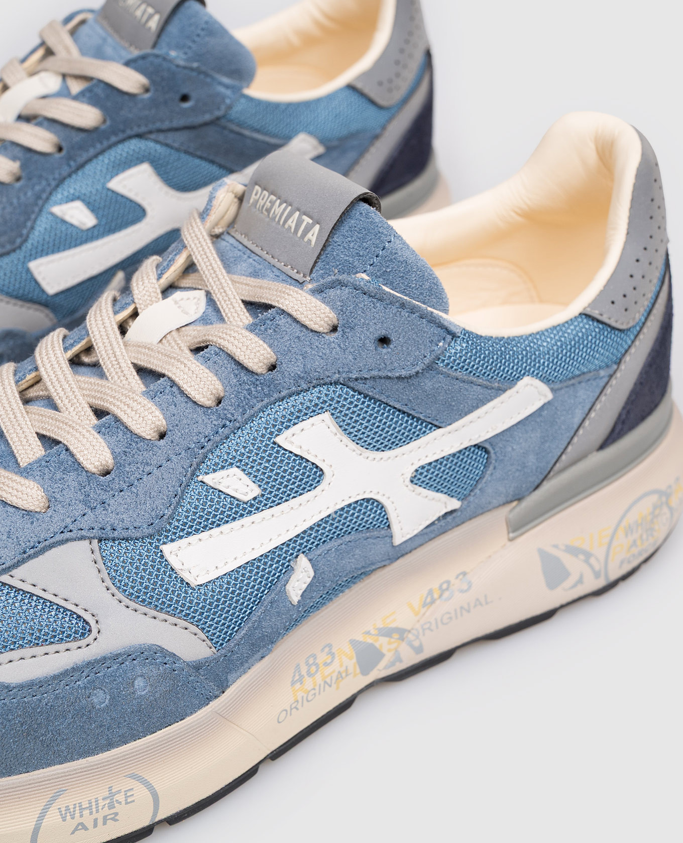 MICK blue combination sneakers Premiata 5