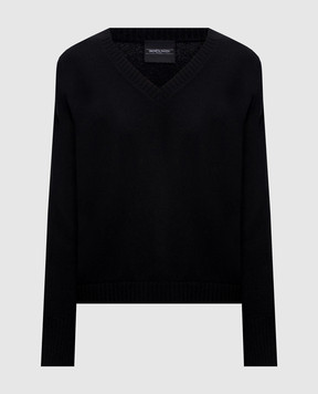 Simonetta Ravizza Dyson black cashmere pullover F06KN133T10