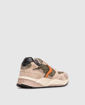 Voile Blanche Beige combination sneakers CLUB19 0012019591021E99