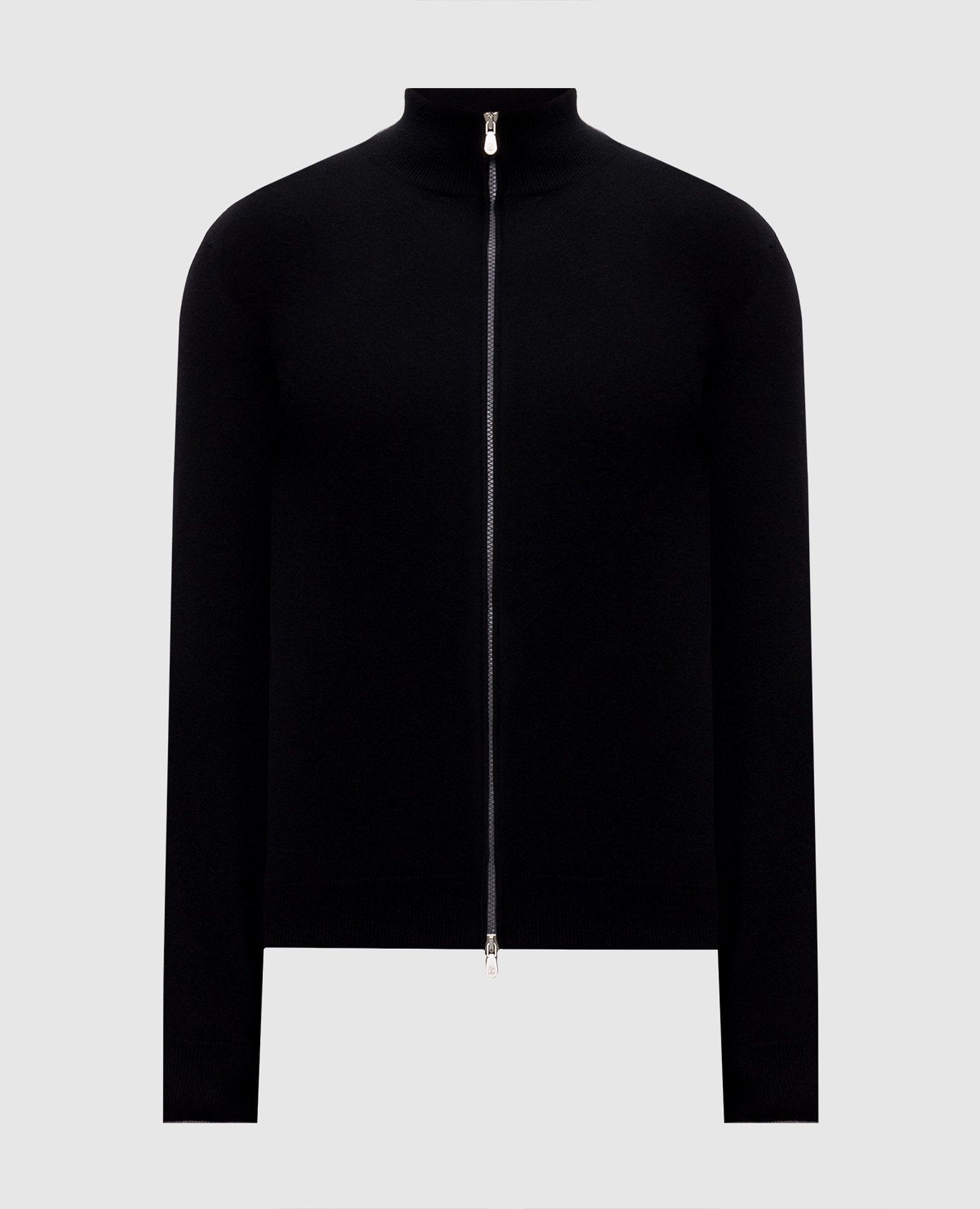 Black cashmere cardigan