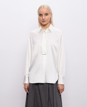 Brunello Cucinelli Ivory silk blouse M0C59MQ605