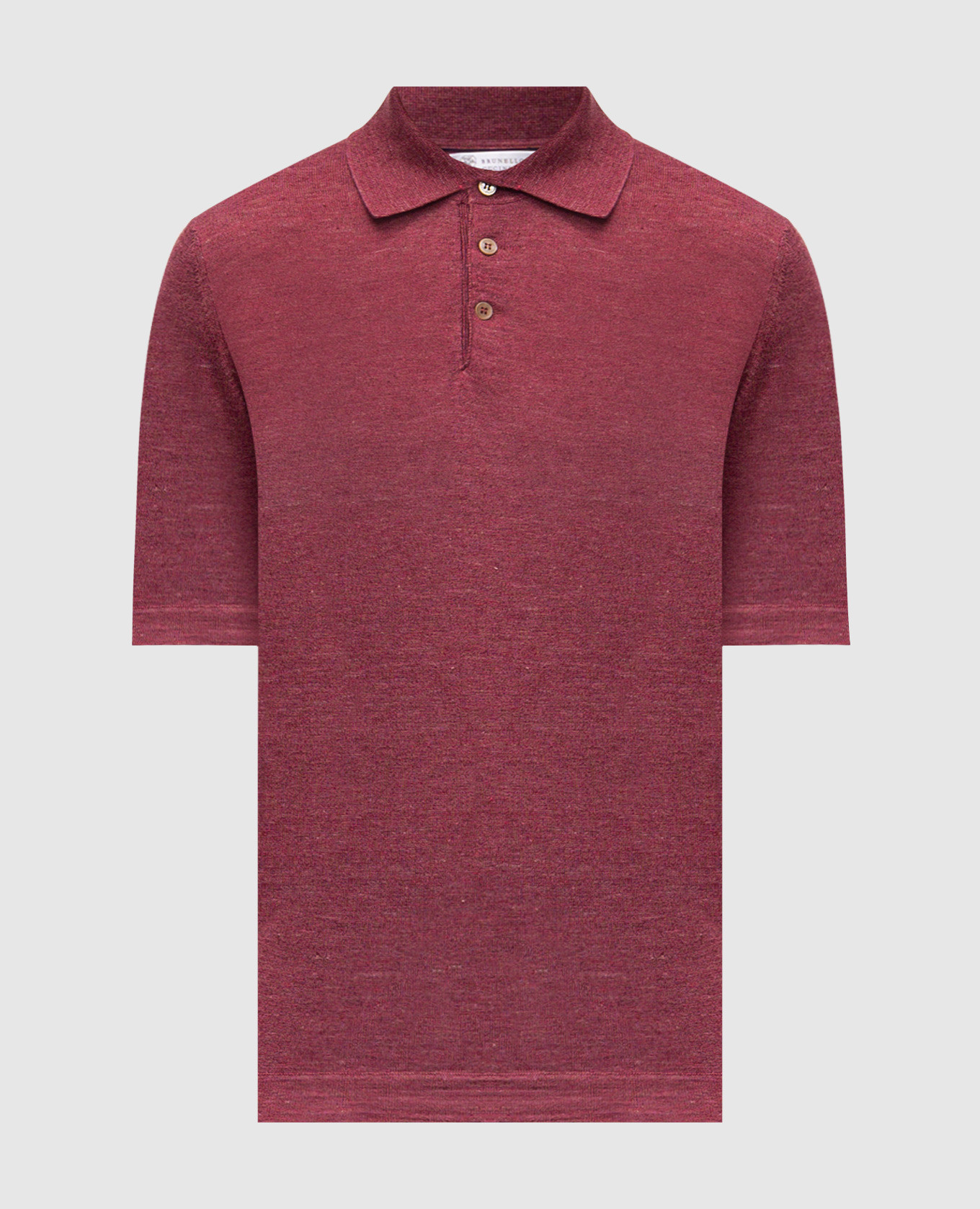 Burgundy polo
