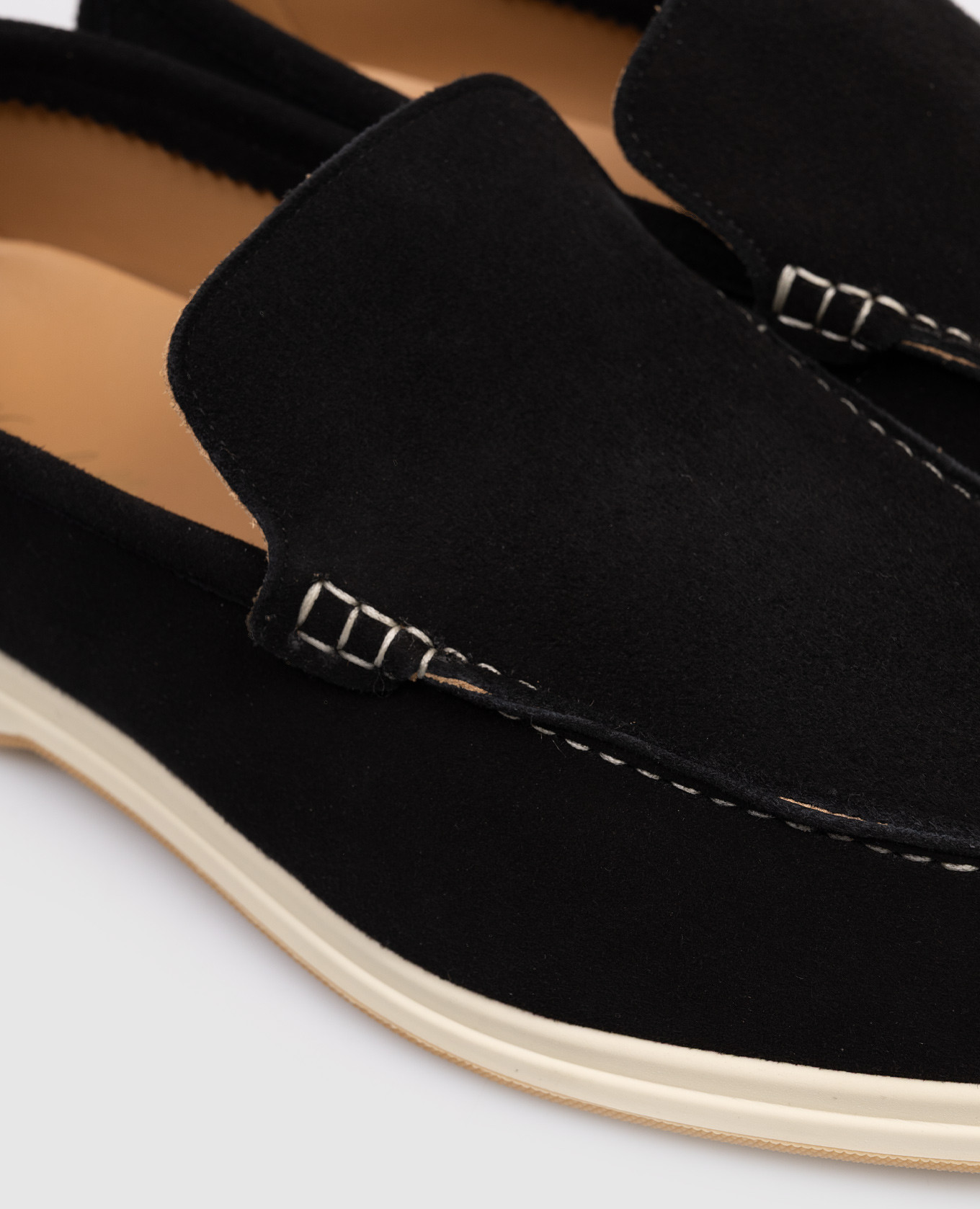 Black suede loafers Enrico Mandelli 5