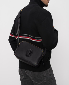 Versace Black leather Lou bag 10245441A18107
