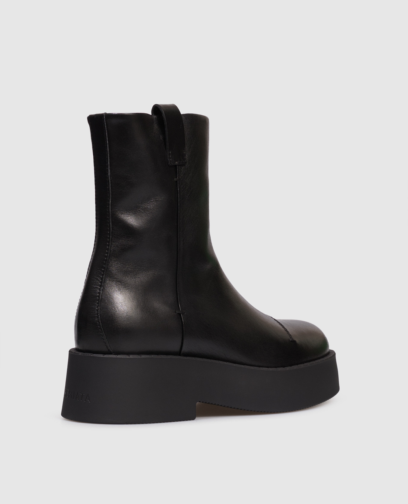 

Black leather boots Premiata