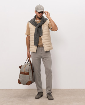 Brunello Cucinelli Khaki jeans M277PO2090