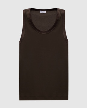 Brunello Cucinelli Brown T-shirt MP952FD600