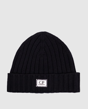 C.P. Company Blue wool hat MAC738A005509A