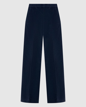 Dondup Blue corduroy pants DP918VS0039DXXX