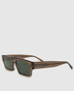Alexander McQueen Brown sunglasses A009S6J0749