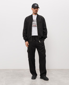 Iceberg Black cargo pants B1405287